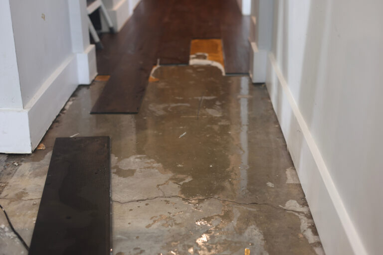 Signs of a Slab Leak Under My House
