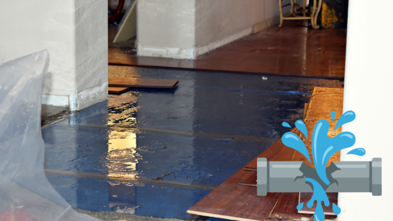Water Damage From Leak